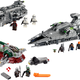 Lego's three latest Star Wars sets, inspired by The Mandalorian: the Imperial Armored Marauder, Boba Fett's Starship, and the Imperial Light Cruiser